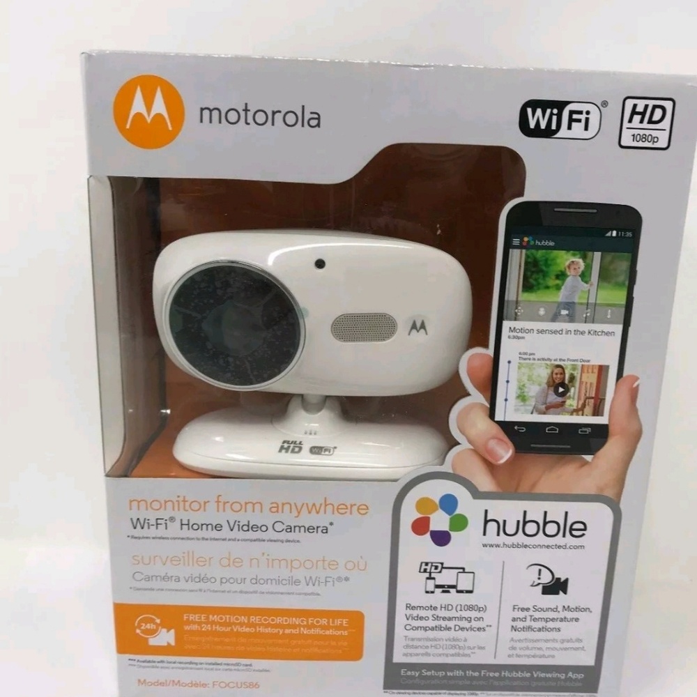 (SOLD)Motorola foucus 86 security camera